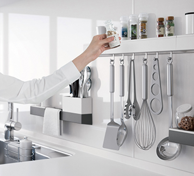 ホーロークリーンキッチンパネル