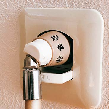 ガス栓に接続イメージ