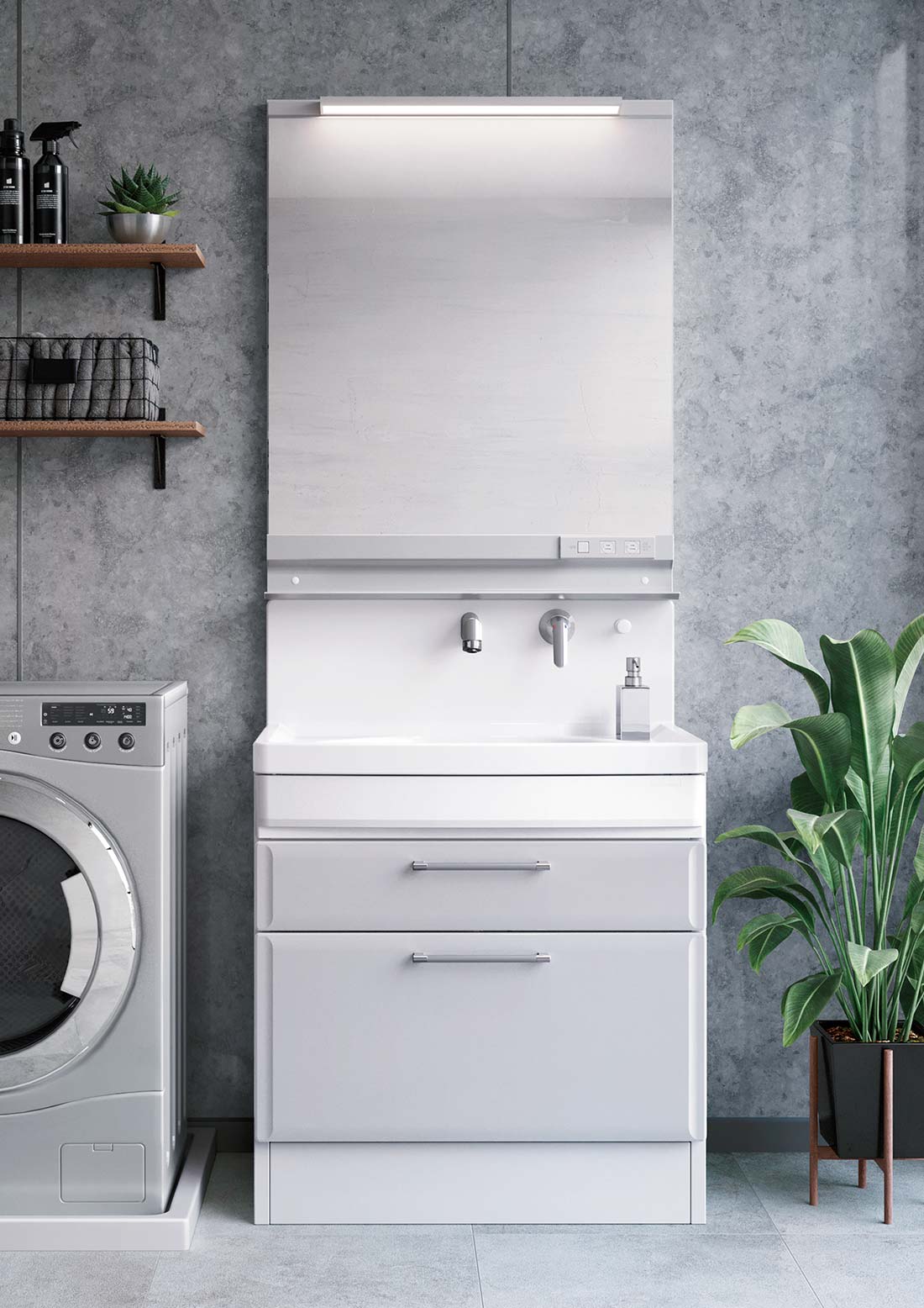 洗面化粧台オンディーヌ